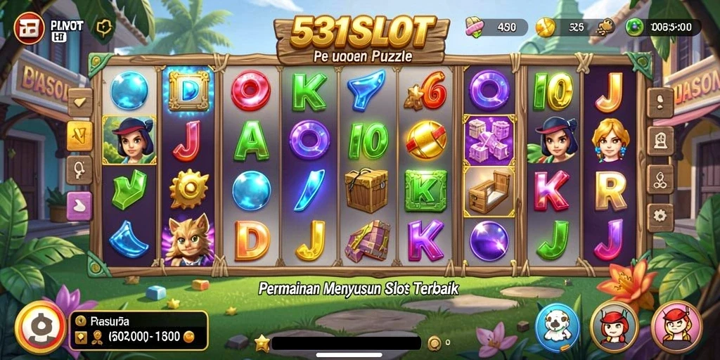 Screenshot utama 531SLOT menunjukkan gameplay menantang dan menyenangkan.