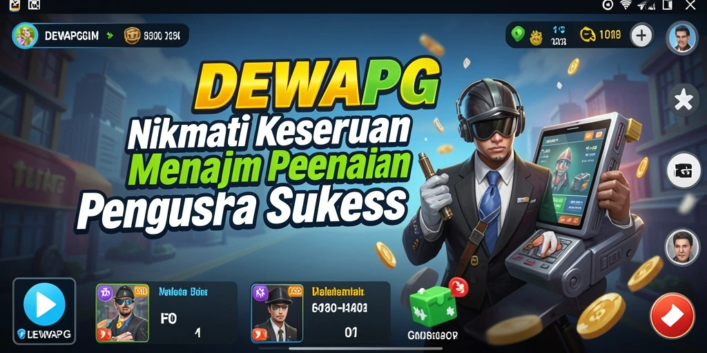 Tampilan gameplay DEWAPG yang menarik dan interaktif.