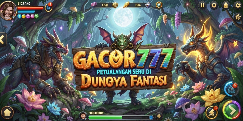 Tampilan epic dari gameplay menantang di GACOR777.