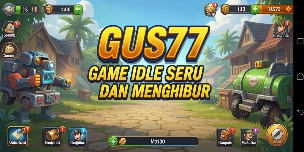 Tampilan gameplay GUS77 yang menarik dan menghibur.