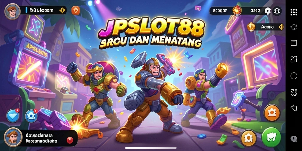 Skrin permainan JPSLOT88 yang penuh aksi dan keseruan.