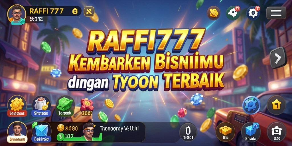 Tampilan gameplay RAFFI777 yang dinamis dan menarik.