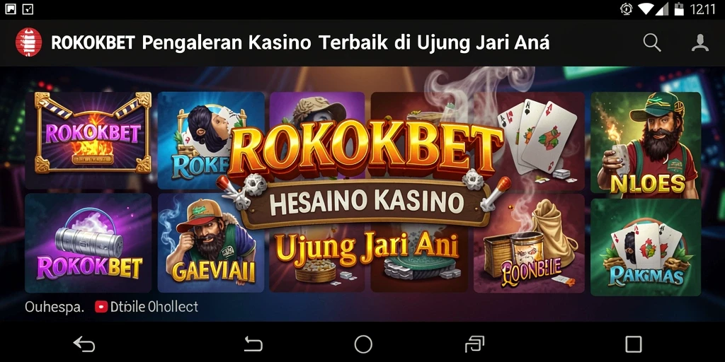 Gameplay menarik dan grafis berkualitas tinggi di ROKOKBET.
