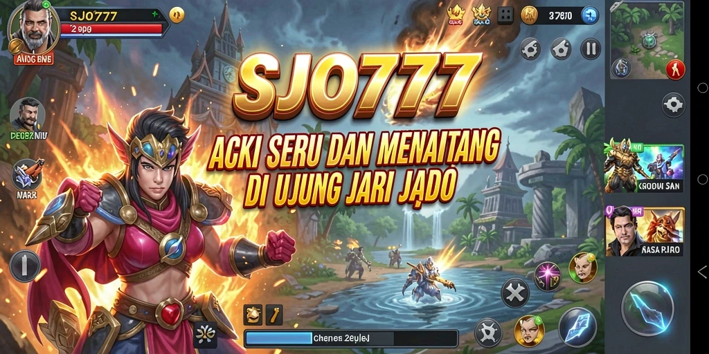 Screenshot menampilkan aksi seru dalam SJO777 dengan gameplay mendebarkan.