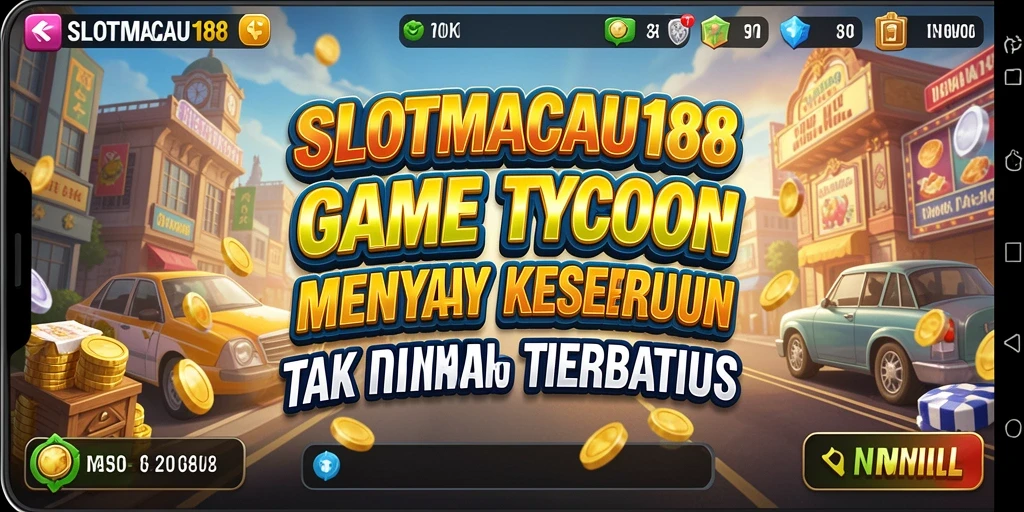Tampilan gameplay seru di SLOTMACAU188 menunjukkan usaha membangun empire.