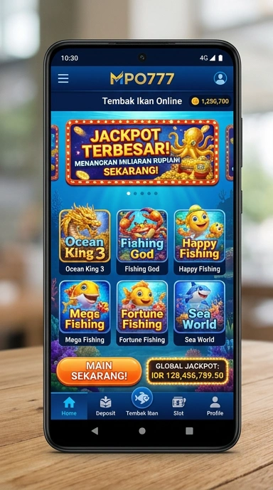 Screenshot antarmuka pengguna mpo777 yang intuitif.